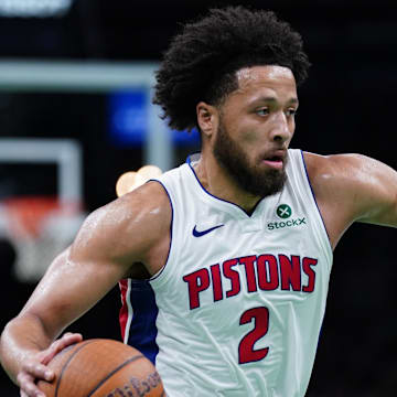 Cade Cunningham and the Pistons are road favorites against the Bucks.