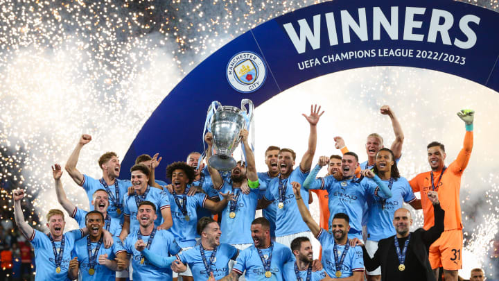 Manchester City will defend the title in the 2023/24 Champions League season