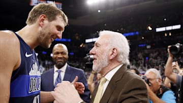 Dirk Nowitzki, Gregg Popovich
