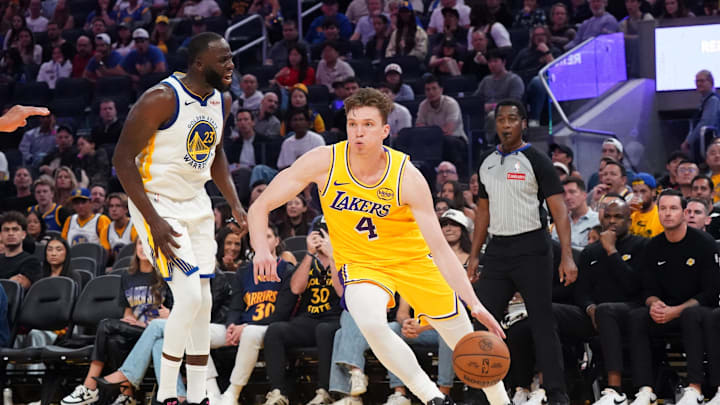 Draymond Green wasn’t happy with how many free throws the Lakers shot on Sunday. Draymond Green wasn’t happy with how many free throws the Lakers shot on Sunday.