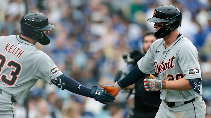 Detroit Tigers v Los Angeles Dodgers