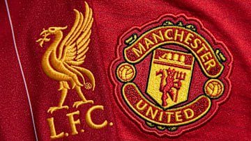 The Liverpool and Manchester United Club Crests