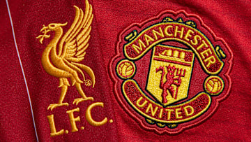 The Liverpool and Manchester United Club Crests