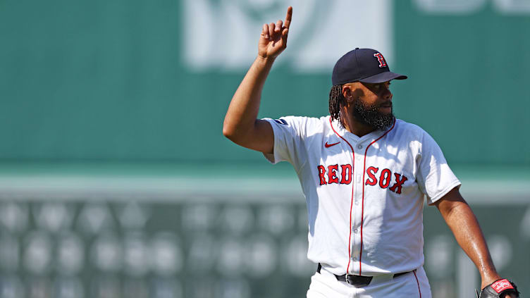 Kenley Jansen, Milwaukee Brewers v Boston Red Sox