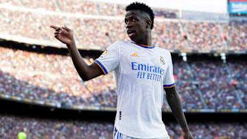Vinicius Junior face au Barça (1-2).