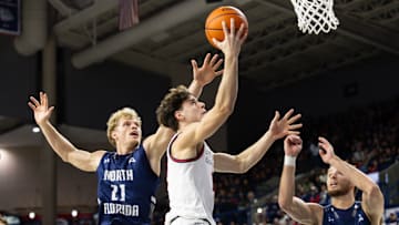 Gonzaga Bulldogs guard Mario Saint-Supery.