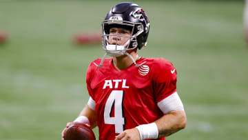 Atlanta Falcons QB Taylor Heinickie