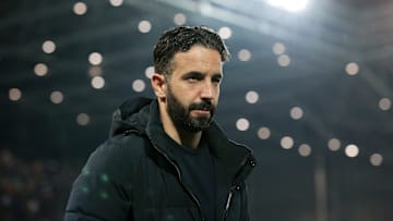 Ruben Amorim will be under the glare of the spotlight on Sunday afternoon