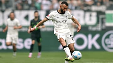 Franck Honorat im Trikot von Borussia Mönchengladbach