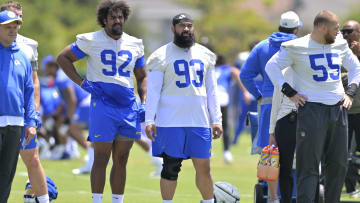 Los Angeles Rams Minicamp, Anthony Goodlow, Tuli Letuligasenoa, Brandon Fiske