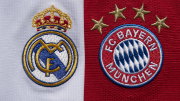 The Real Madrid and FC Bayern Munich Club Badges
