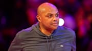 Phoenix Suns former player Charles Barkley in attendance at Footprint Center. 