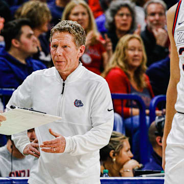 Gonzaga Bulldogs head coach Mark Few.