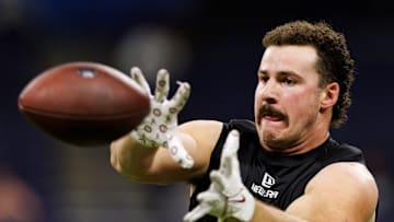 Robbie Ouzts at the 2025 NFL Scouting Combine