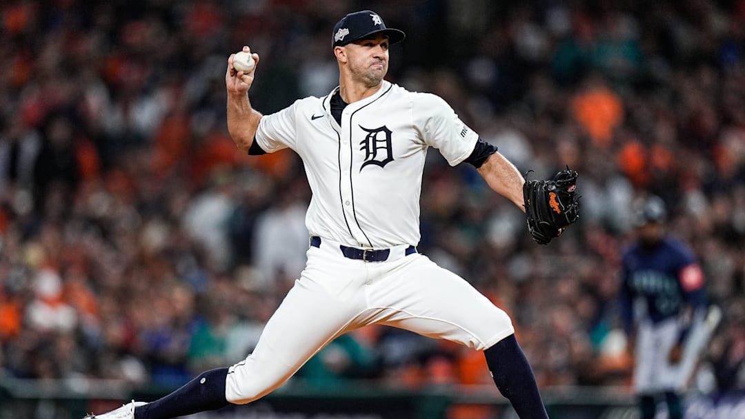 Detroit Tigers pitcher Jack Flaherty 