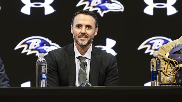 Baltimore Ravens head coach Jesse Minter