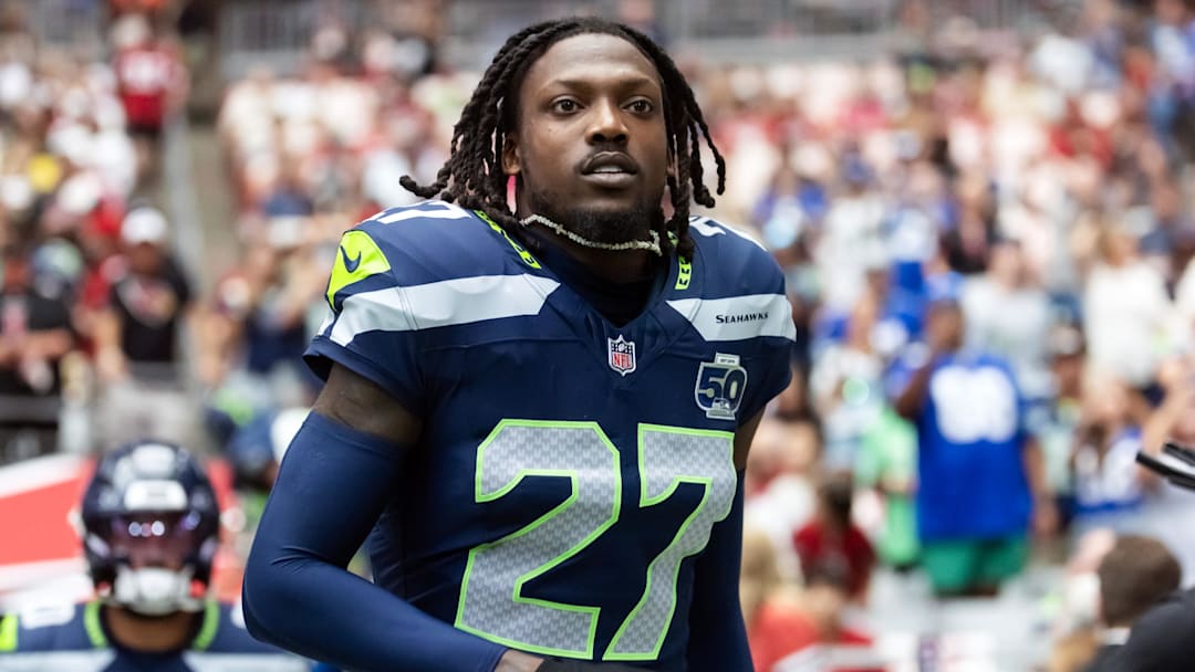 Seattle Seahawks, Riq Woolen Seattle Seahawks, Riq Woolen