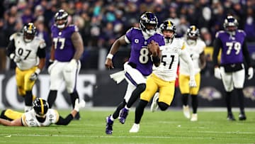 AFC Wild Card Playoffs: Pittsburgh Steelers v Baltimore Ravens