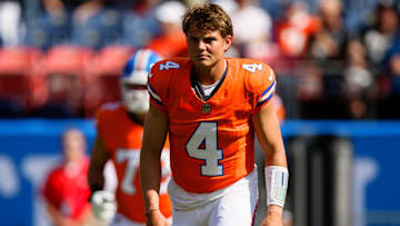 Denver Broncos QB Zach Wilson