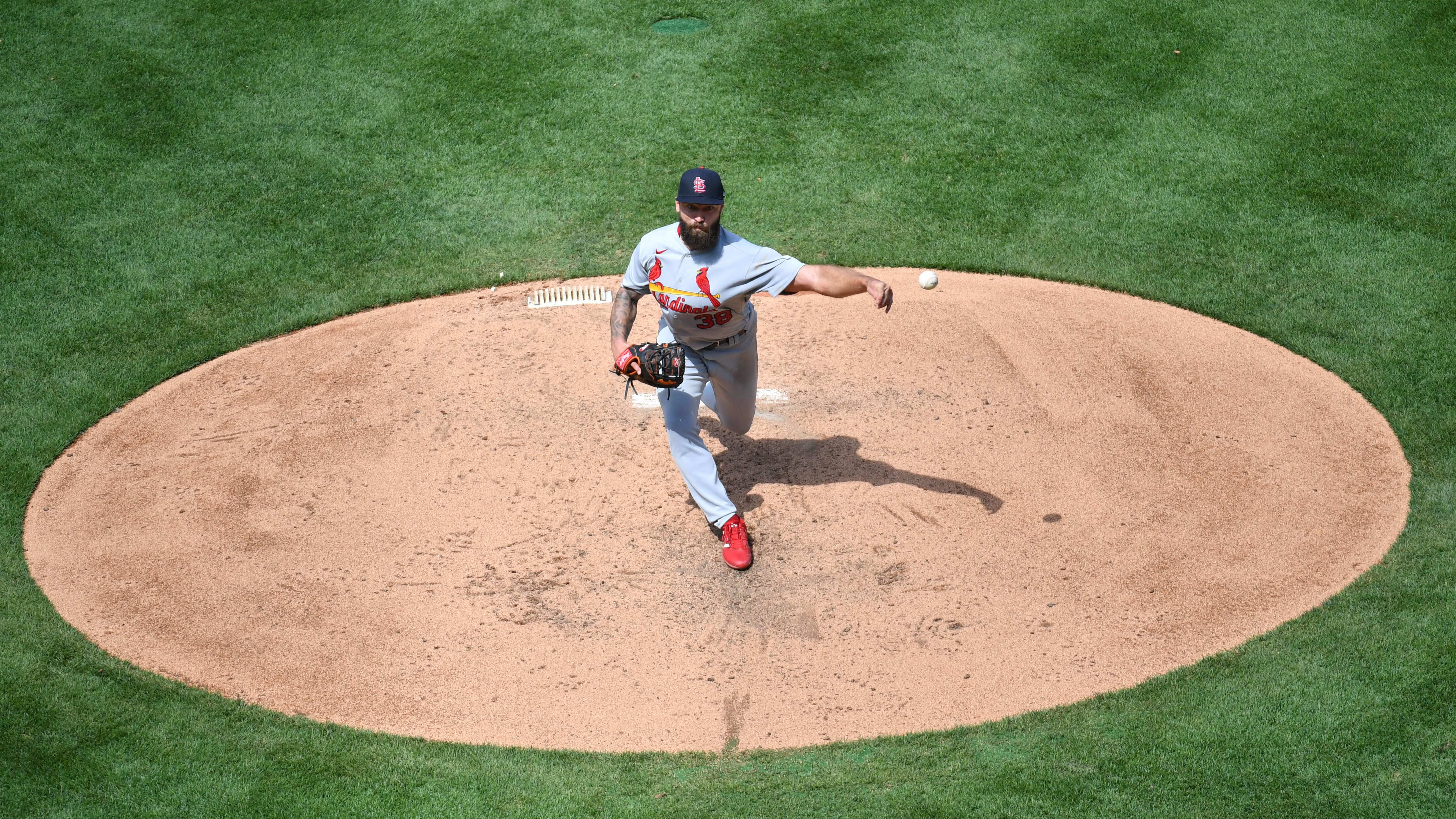 St. Louis Cardinals pitcher Drew Rom