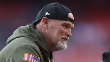 Washington Commanders head coach Dan Quinn