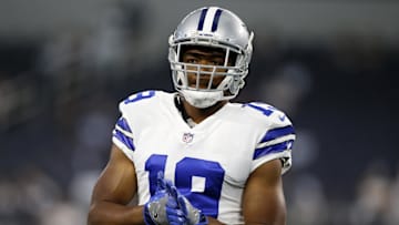 Aug 21, 2021; Arlington, Texas, USA; Dallas Cowboys wide receiver Amari Cooper (19) on the field before the game against the Houston Texans at AT&T Stadium. Mandatory Credit: Tim Heitman-Imagn Images