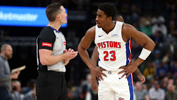 Apr 5, 2024; Memphis, Tennessee, USA; Detroit Pistons guard Jaden Ivey (23): Petre Thomas-Imagn Images