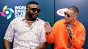 David Ortiz y Daddy Yankee tienen una amistad hace muchos años, aunque alientan por equipos distintos en el Clásico Mundial 