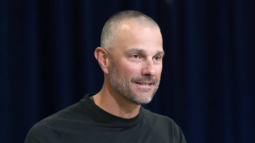 Las Vegas Raiders general manager John Spytek speaks at the 2026 NFL Scouting Combine. Las Vegas Raiders general manager John Spytek speaks at the 2026 NFL Scouting Combine.
