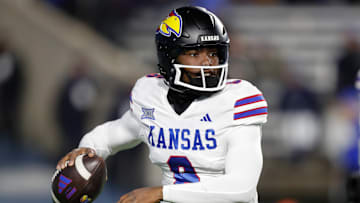 Kansas football quarterback Jalon Daniels