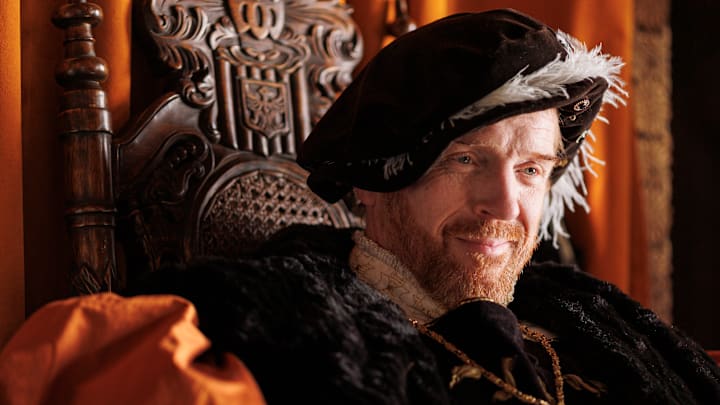 MASTERPIECE
Wolf Hall: The Mirror and the Light

Episode Three: Defiance
Sunday, April 6, 2025 at 9/8c on PBS
Rebels in the North demand Cromwell’s head and a return to the old Catholic ways. With King Henry VIII beginning to contemplate his chief adviser’s failings, Cromwell withdraws from court and receives unexpected news from across the sea.

Shown: Damian Lewis (King Henry VIII)

Photographer: Nick Briggs 

For editorial use only.

© Playground Television (UK) Ltd