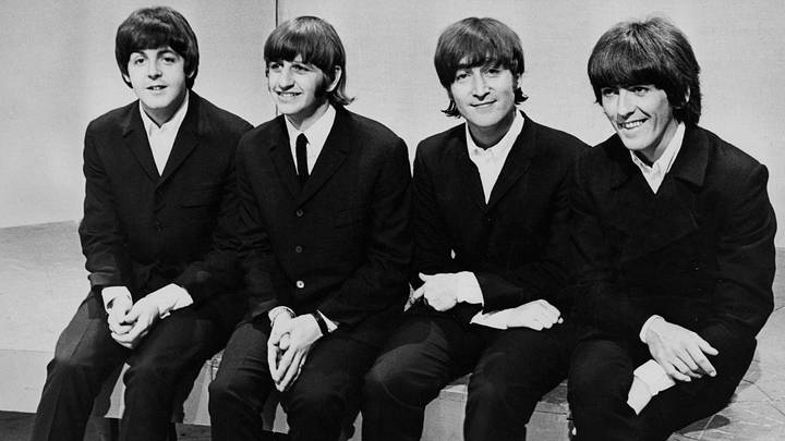 Paul McCartney, John Lennon, Ringo Starr, and George Harrison from The Beatles