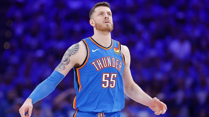 Oklahoma City Thunder center Isaiah Hartenstein