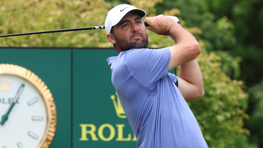 Scottie Scheffler is the defending champion at the Travelers. | Charles LeClaire-Imagn Images