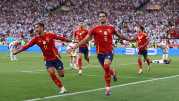 Spain are into the last four