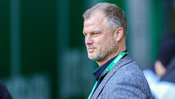 Fabian Wohlgemuth auf der Tribüne