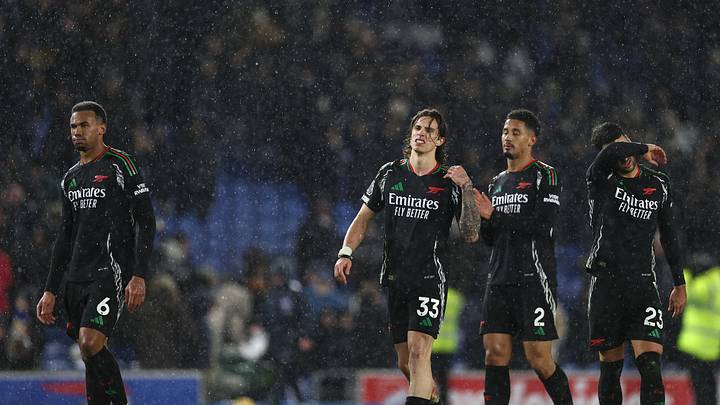 Arsenal drew 1-1 with Brighton last time out