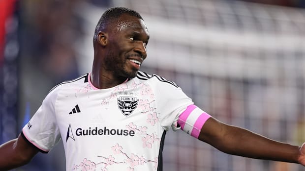 D.C United's Christian Benteke.