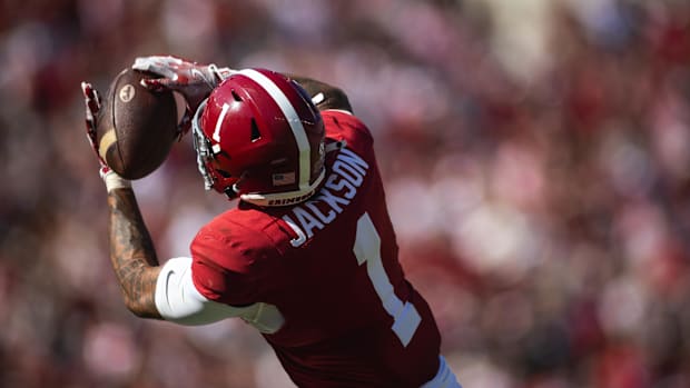 Alabama Crimson Tide cornerback Domani Jackson 