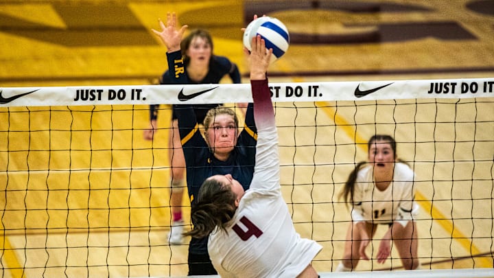 The Oregon high school volleyball state tournament fields are set after Saturday's action.