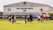 A view of the New Orleans Saints training facility