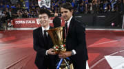 Steven Zhang e Simone Inzaghi 