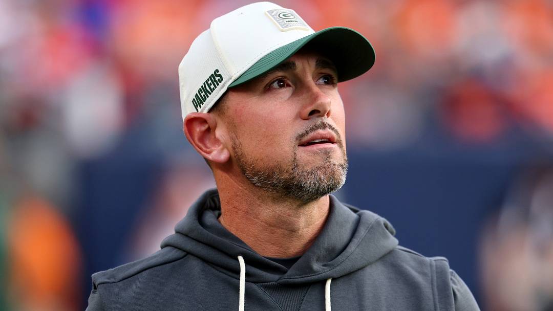 Green Bay Packers head coach Matt LaFleur