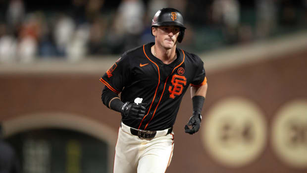 San Francisco Giants shortstop Tyler Fitzgerald