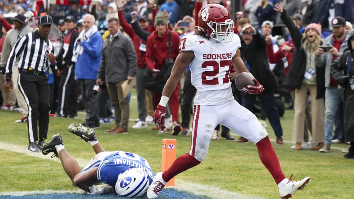 Oklahoma running back Gavin Sawchuk