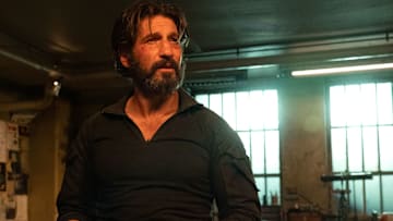 Frank Castle/The Punisher (Jon Bernthal) in Marvel Television's DAREDEVIL: BORN AGAIN, exclusively on Disney+. Photo by Giovanni Rufino. © 2025 MARVEL.
