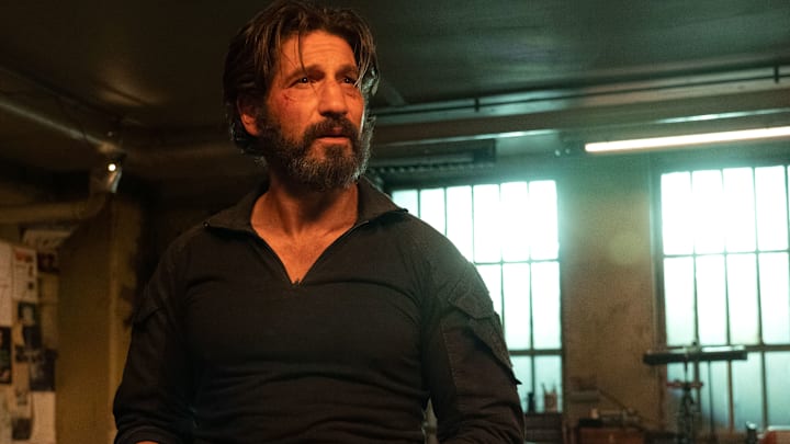 Frank Castle/The Punisher (Jon Bernthal) in Marvel Television's DAREDEVIL: BORN AGAIN, exclusively on Disney+. Photo by Giovanni Rufino. © 2025 MARVEL.