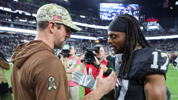 Davante Adams with Aaron Rodgers.