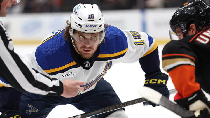 St Louis Blues v Anaheim Ducks