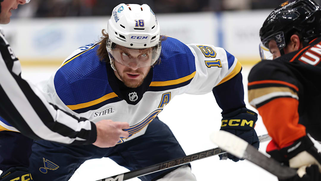 St Louis Blues v Anaheim Ducks